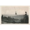 66 - Trutnovsko, Krkonoše, Janské Lázně, Lanovka na Černou horu, cca 1951