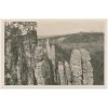 22 - Jičínsko, Prachovské skály, Český ráj, Hraběnčina vyhlídka, cca 1935