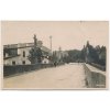 57 - Rychnovsko, Vamberk, oživená partie na mostě, cca 1930
