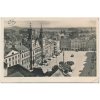 44 - Pardubice, pohled na oživené náměstí, cca 1941