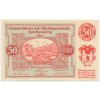 Rakousko, nouzová bankovka 50 h, Senftenberg, 1920, krásný stav UNC