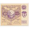 Rakousko, nouzová bankovka 10 h, Senftenberg, 1920, krásný stav UNC
