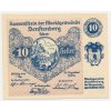 Rakousko, nouzová bankovka 10 h, Senftenberg, 1920, krásný stav UNC