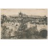 49 - Praha, Karlův most a Hradčany, cca 1907