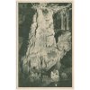 03 - Blansko, Macocha, Punkevní jeskyně, Salmův sloup, cca 1917