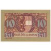 Rakousko, nouzová bankovka 10 h, Lofer, 1921, krásný stav UNC