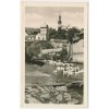 05 - Brno-venkov, Rosice, partie u Bobravy s pohledem na kostel, cca 1954
