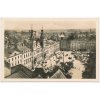 44 - Pardubice, pohled na oživené náměstí a okolí, cca 1950