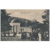 08 - Chebsko, Mariánské Lázně, Ferdinandův pramen, oživená partie, cca 1920