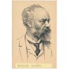 Dvořák Antonín (1841-1904), hudební skladatel, Portrétová pohlednice, cca 1924