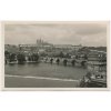 49 - Praha, Karlův most a Hradčany, cca 1930