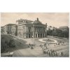 04 - Brno, oživená partie před Janáčkovou operou, Národní divadlo, cca 1953