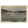 04 - Brno, Kníničská (Brněnská) přehrada, partie s loděmi, cca 1947