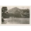 Slovensko, Vysoké Tatry, Popradské pleso, cca 1940