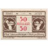 Rakousko, nouzová bankovka 50 h, Sterbing, 1920, krásný stav UNC