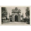 22 - Jičínsko, Hořice v Podkrkonoší, Hřbitovní portál, cca 1950
