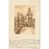49 - Praha, Malostranské mostecké věže, cca 1932