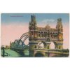 Německo, Hamburg, Elbbrücke, cca 1928