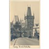 49 - Praha, oživený Karlův most, cca 1943