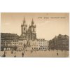 49 - Praha, oživené Staroměstské náměstí, cca 1925