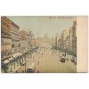 49 - Praha, Wenzelsplatz, oživené Václavské náměstí, cca 1909