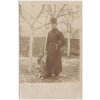 Vojenská, Důstojník se svým věrným přítelem, cca 1920