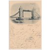 Anglie, Londýn (London), Tower Bridge, cca 1897