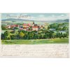 17 - Havlíčkobrodsko, Světlá nad Sázavou, celkový pohled, cca 1902