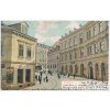 20 - Jablonec nad Nisou, oživená ulice, Partie Gebirgsstrasse, cca 1904
