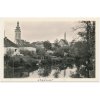 64 - Táborsko, Soběslav, pohled na město, cca 1950