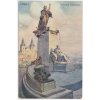49 - Praha, Pomník Františka Palackého, cca 1918