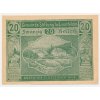 Rakousko, nouzová bankovka 20 h, Leonfelden, 1920, krásný stav UNC