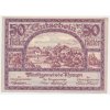 Rakousko, nouzová bankovka 50 h, 1920,  krásný stav UNC