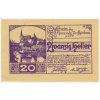 Rakousko, nouzová bankovka 20 h, Taufkirchen, 1920, krásný stav UNC