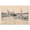 36 - Mladoboleslavsko, Bakov nad Jizerou, oživené náměstí, cca 1902