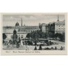 Rakousko, Wien, Maria Theresien Denkmal mit Hofburg, cca 1940
