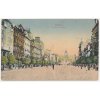 49 - Praha, partie z Václavského náměstí, cca 1916