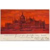 Maďarsko, Budapest, Országház, Parlament, cca 1905