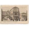 Polsko, Przemyśl (Přemyšl), Ul. Franciszkaňska i Kazimierzowska, cca 1918