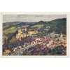 13 - Českokrumlovsko, Rožmberk nad Vltavou, celkový pohled, cca 1926