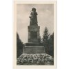 15 - Domažlicko, Újezd, Pomník Jana Sladkého Koziny na Hrádku, cca 1948
