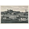 Slovensko, Bratislava, pohled na město od Dunaje, cca 1931