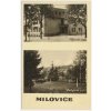 40 - Nymbursko, Milovice, 2 záběr, Důstojnická budova, Vojenské zátiší, 1938