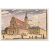 04 - Brno, oživená partie před kostelem sv. Tomáše, cca 1928