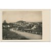 64 - Táborsko, Mladá Vožice, celkový pohled na město, cca 1945