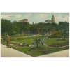 49 - Praha, oživená partie z městského sadu, cca 1908