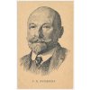 Svoboda František Xaver (1860-1943), básník, Portrétová pohlednice, cca 1925