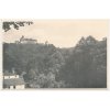 05 - Brno-venkov, pohled na hrad Pernštejn a okolí, cca 1932