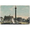 Anglie, Londýn (London), Trafalgar Square, cca 1907