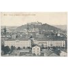 04 - Brno, Pohled na Špilberk z věže jubilejního kostela, cca 1919